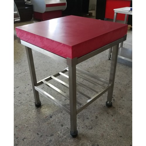 Τραπέζι INOX με Πλάκα Τεφλόν 10cm ΚΩΔ 1020-1960