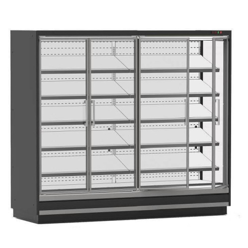 Ψυγείο Self Service 2.60μ Χωρίς Μηχανή με Ανοιγόμενες Πόρτες - Melburne-260-DGD