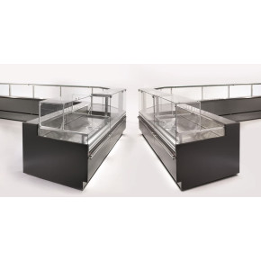 4 Sides Glassed Display Freezer Silfer Italy Wall Series WGL550S